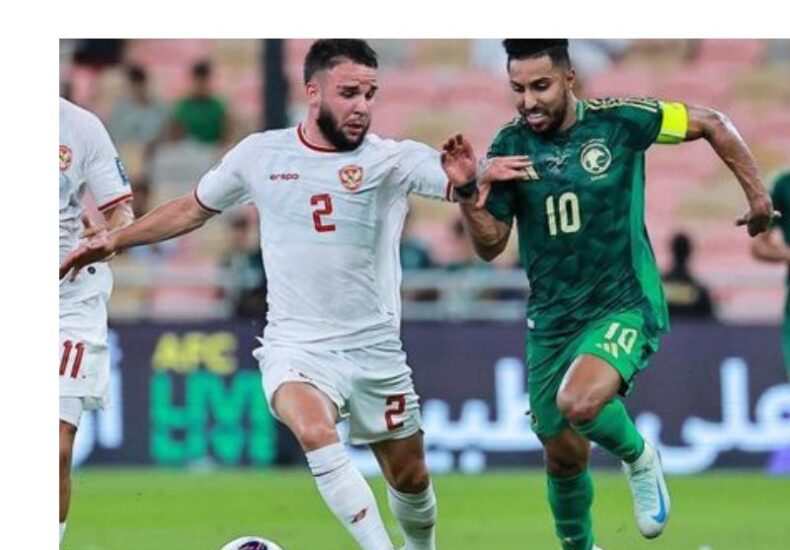 Pertandingan Indonesia vs Arab