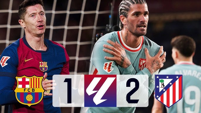 Barcelona 1-2 Atlético Madrid